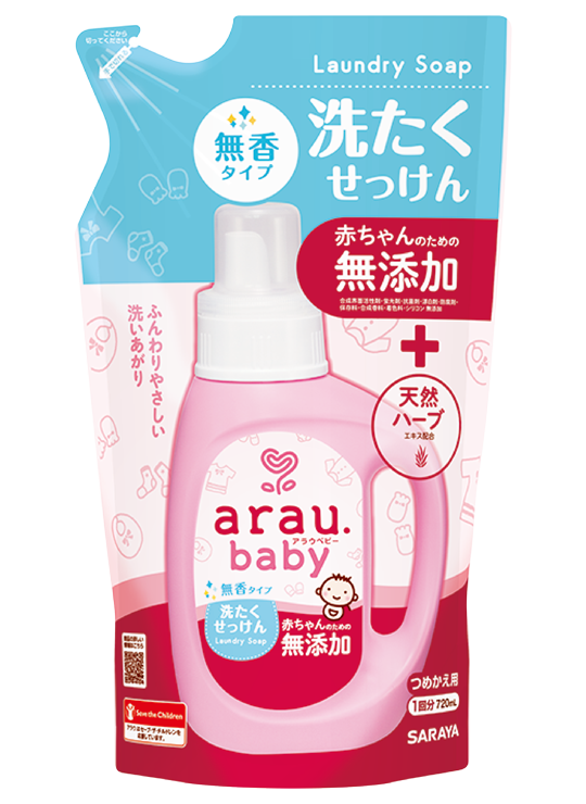 arau.baby Laundry Soap no scent 720mL refill
