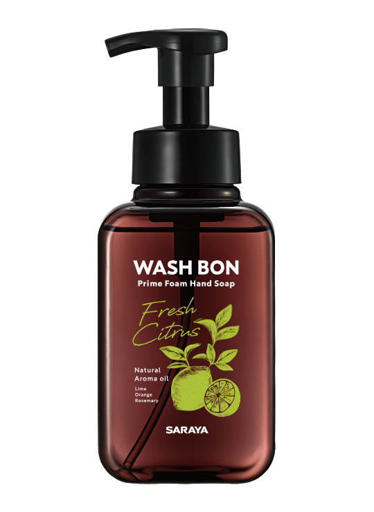 Wash Bon Prime Foam Hand Soap Herbal Citrus 500mL