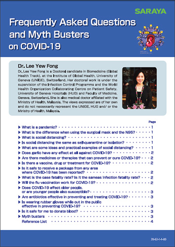 Dr. Lee Yew Fong answers the most frequent questions and myths around the COVID-19.