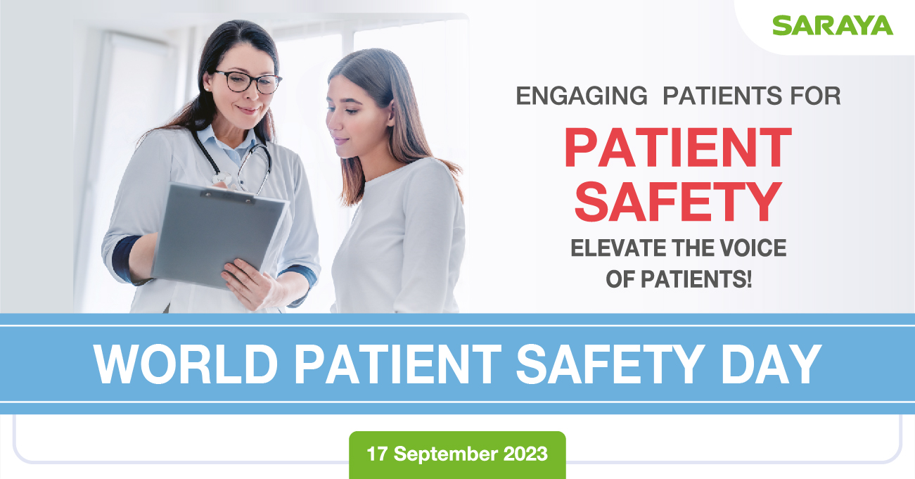 In healthcare, working as a team brings better results. Join us in celebration of the World Patient Safety Day on 17 September 2023.