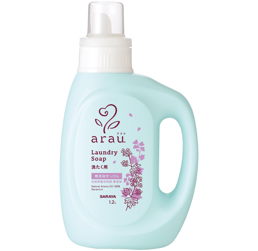 arau. Geranium Laundry Soap