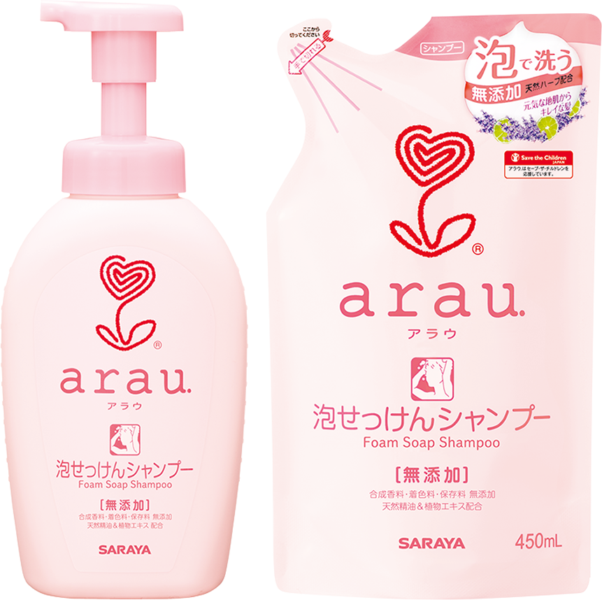 arau. Foam Soap Shampoo