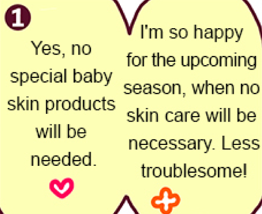 My baby needs skin care during summer?
