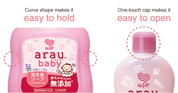 Easy to use arau.baby bottles