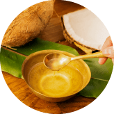 Cocopalm uses the highest quality extra virgin coconut oil