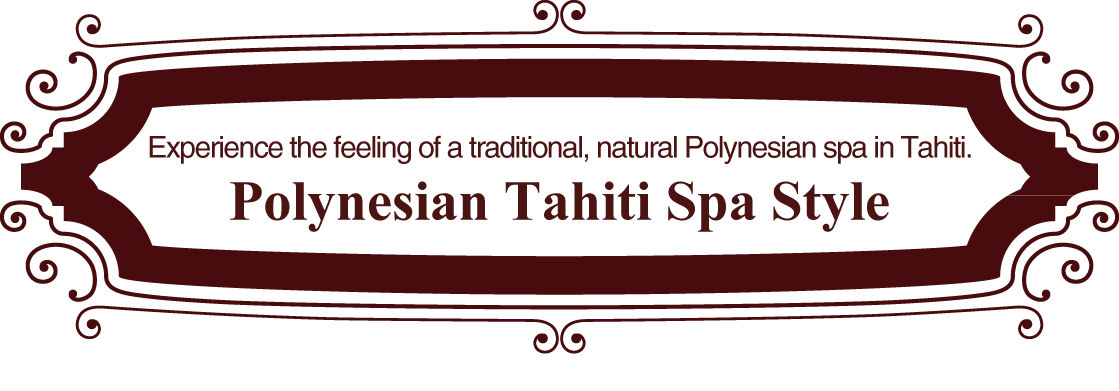Experience the feeling of a traditional natural Polynesian spa in Tahiti. Polynesian Spa Style Tahiti.