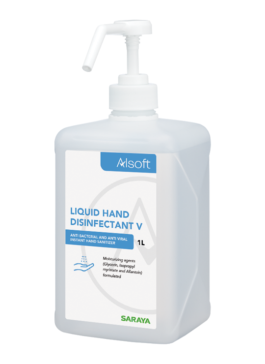 Alsoft Liquid Hand Disinfectant V 1L