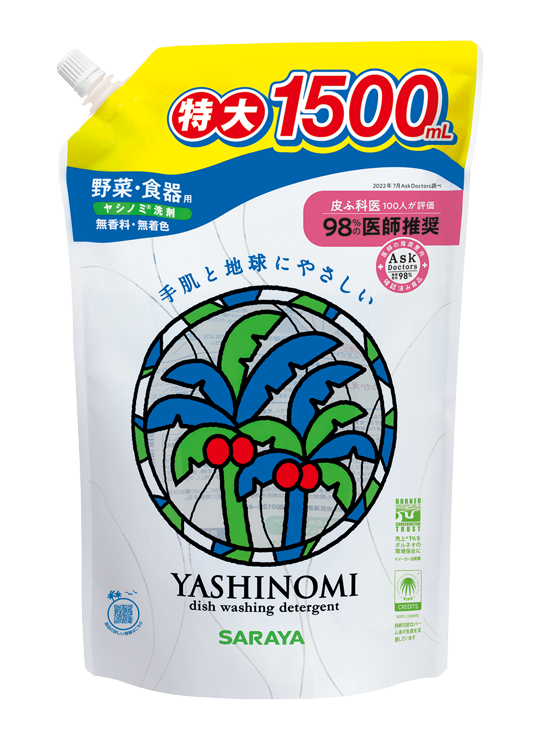 Yashinomi Detergent Refill 1500mL