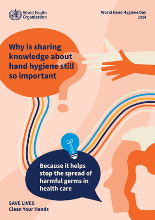 WHO Save Lives Clean Your Hands 5 May Campaign Main Poster