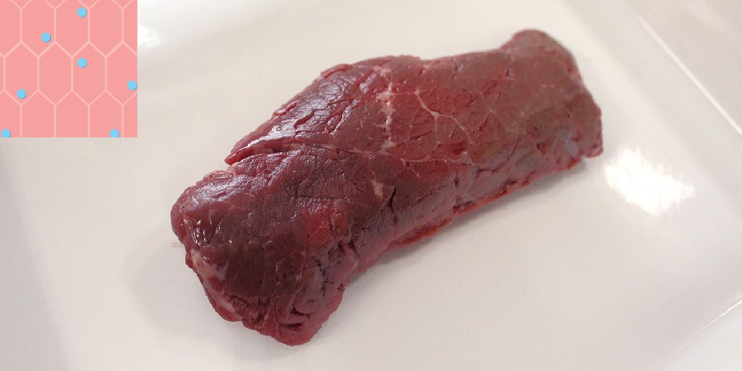 Beef frozen with Rapid Freezer