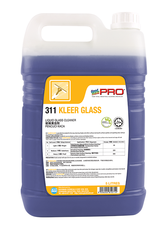 GMP 311 KLEER GLASS 5L