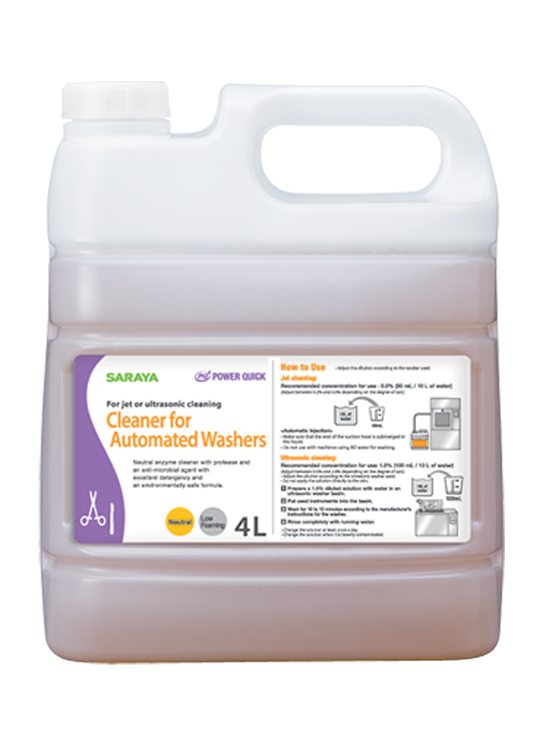 Power Quick Cleaner for Automated Washers 4L