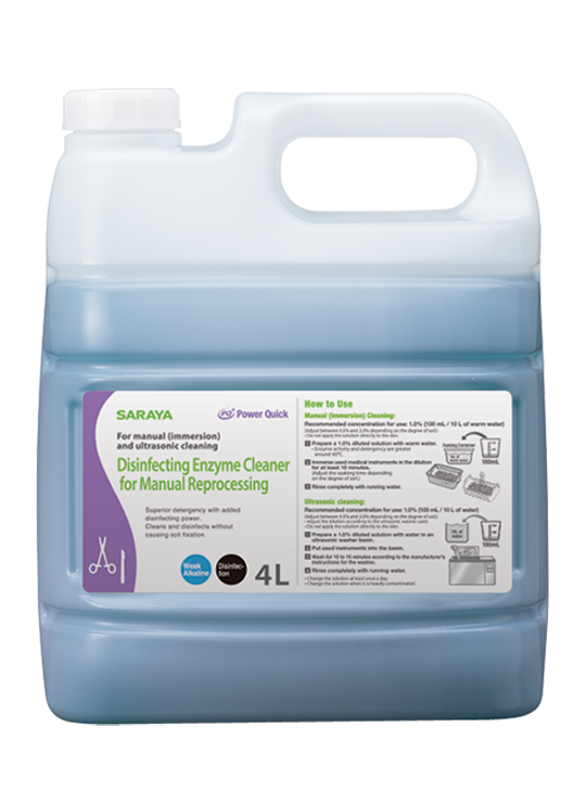 SARAYA - PQ Disinfecting Enzyme Cleaner