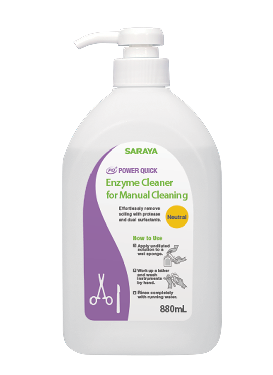 Power Quick Enzyme Cleaner for Manual Cleaning Neutral 880mL