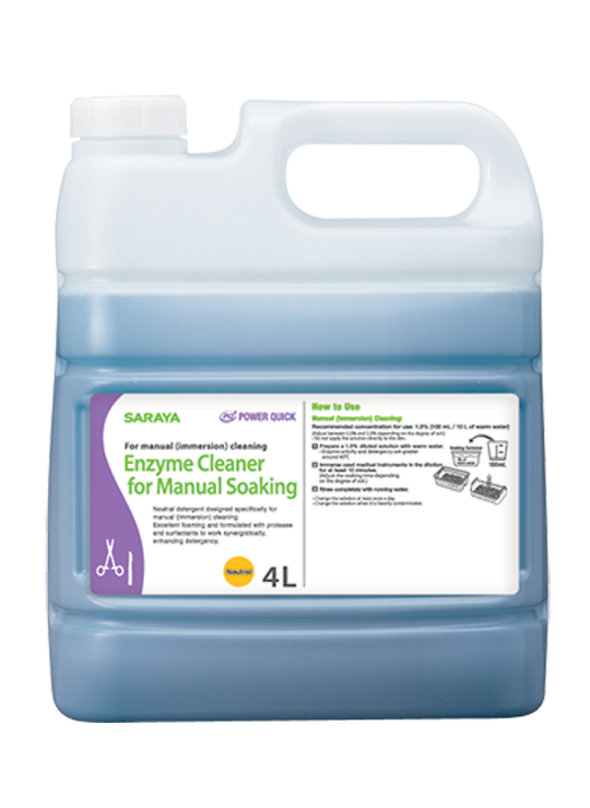 Power Quick Enzyme Cleaner for Manual Soaking Neutral 4L