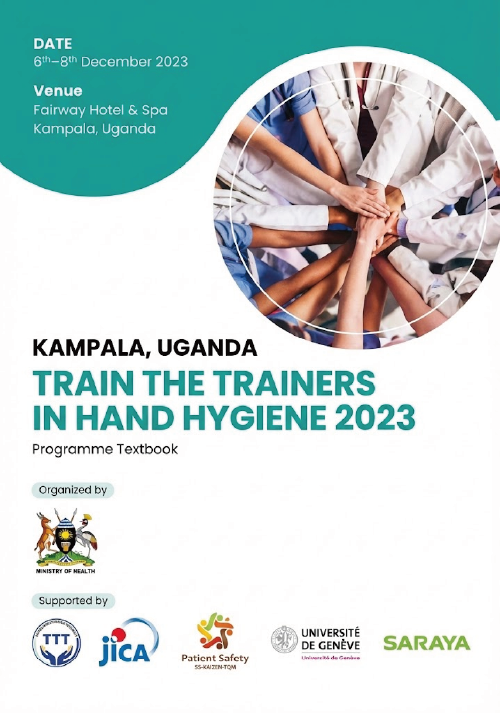 Figure 1. The course flyer of Train-the-Trainers in Hand Hygiene(Uganda)