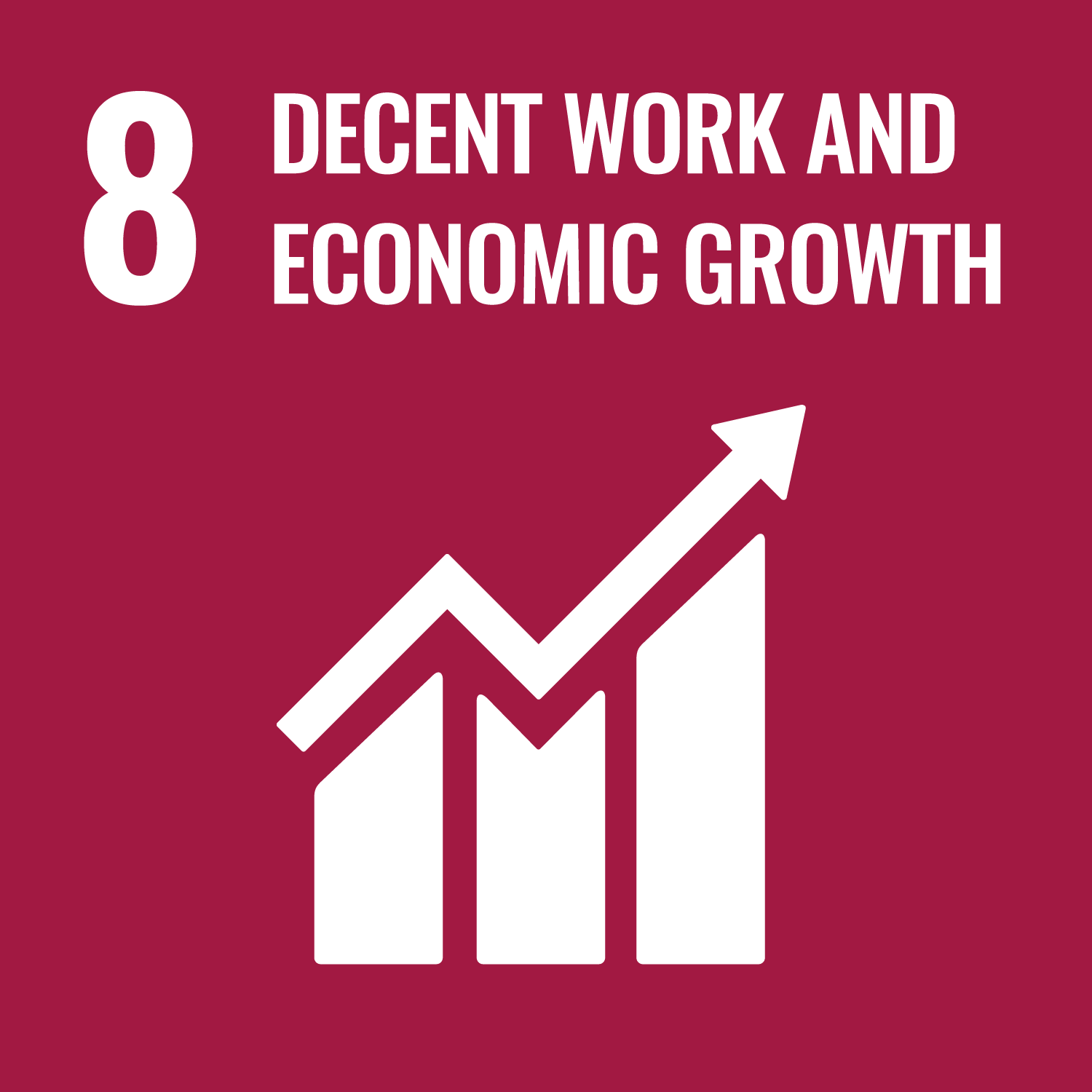 SDG goals icon 8