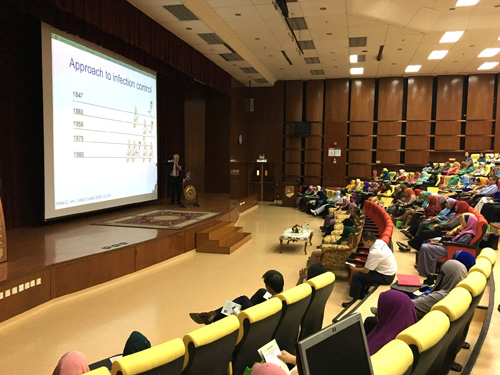 SARAYA and SARAYA Goodmaid Malaysia were proud to support the seminar and improving infection control and patient safety in Malaysia.