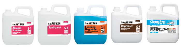 HACCP certified smartsan products