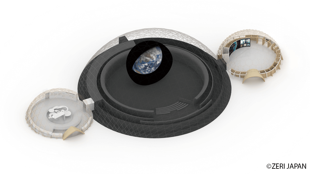 General layout of the Blue Ocean Dome.