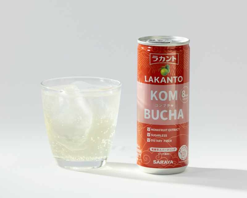 Lakanto Kombucha Peach 250mL